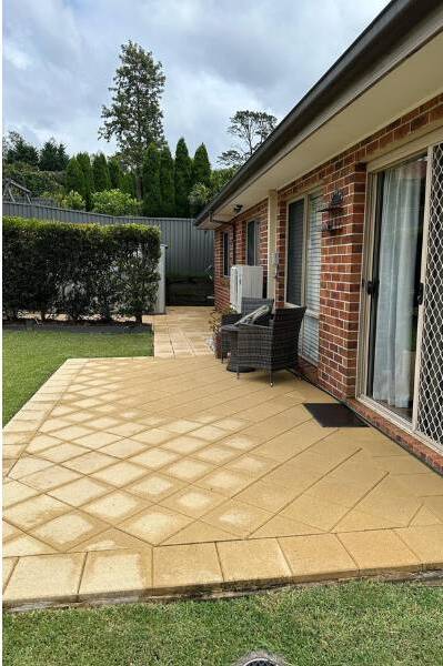 Sydney patio pressure washing before and after Sydney patio pressure washing before and after